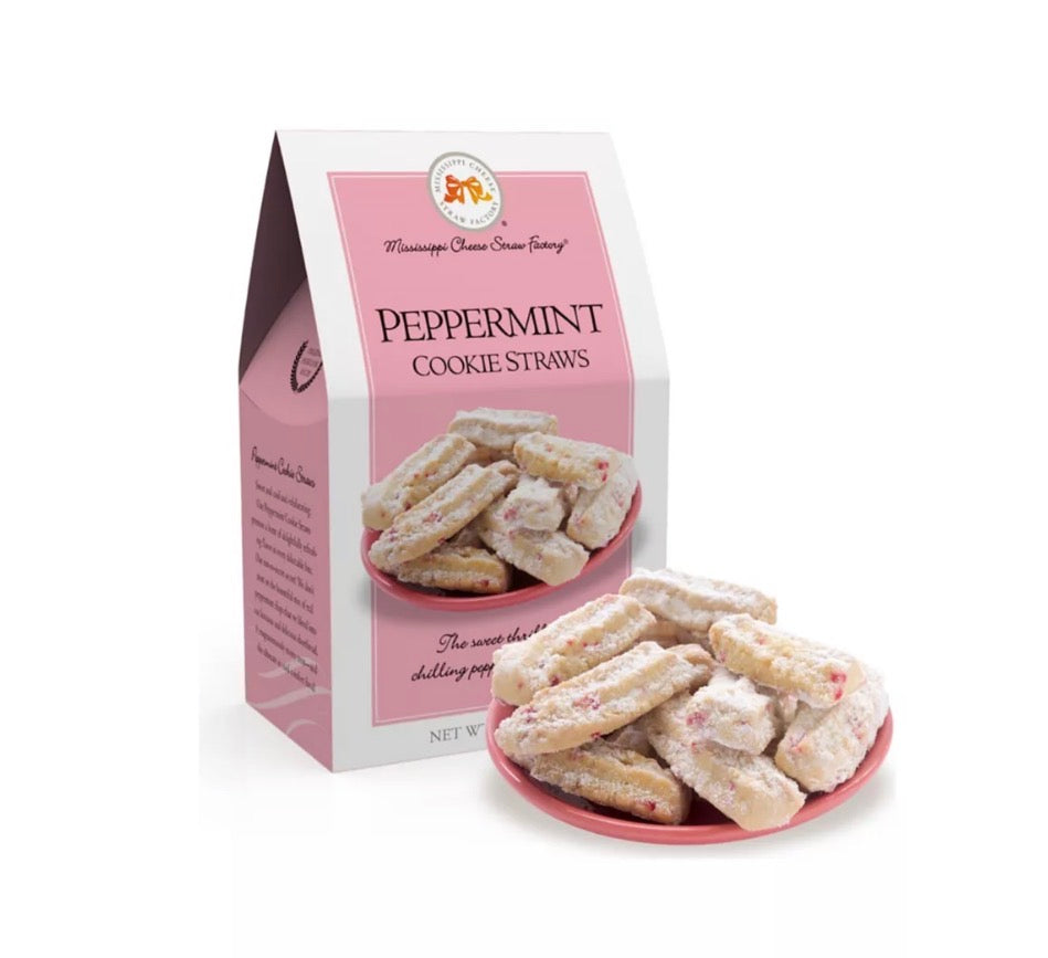 Mississippi Cheese Straws Peppermint Cookie Straws (3.5 oz)