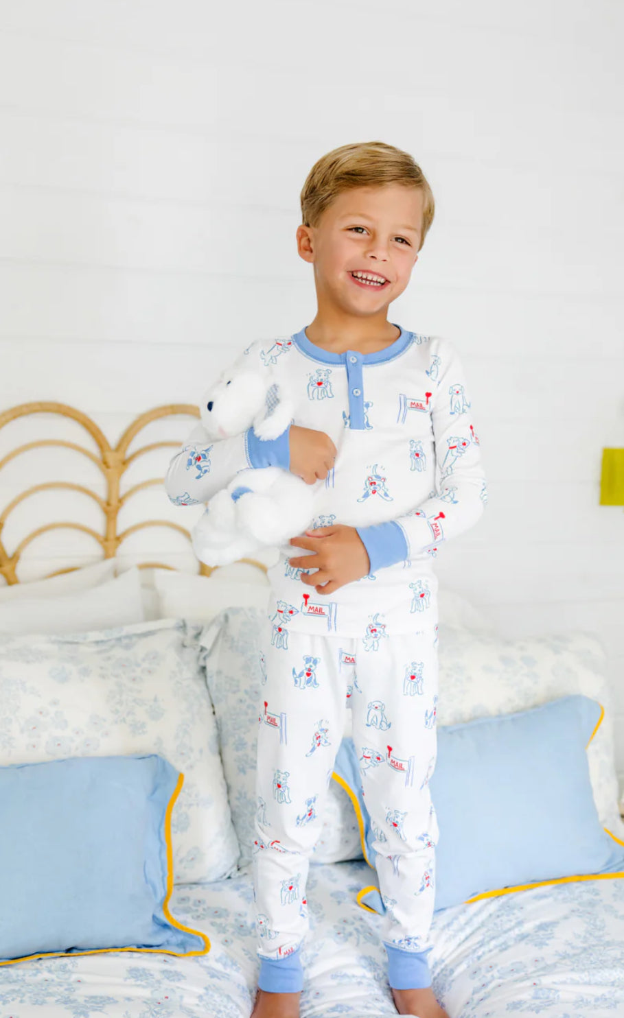 Beaufort Bonnet Sutton's Sweet Dream Set-Pen Pal Puppies With Sunrise Boulevard Blue