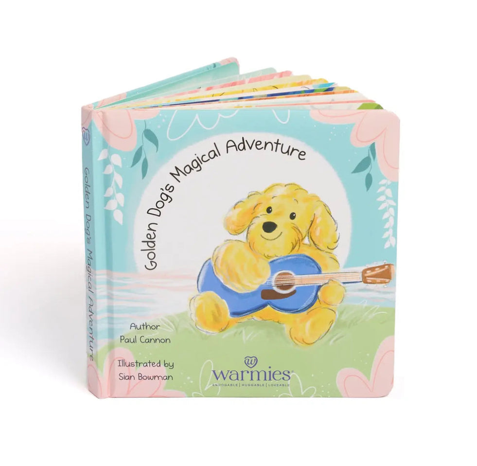 Warmies Golden Dog’s Magical Adventure Book