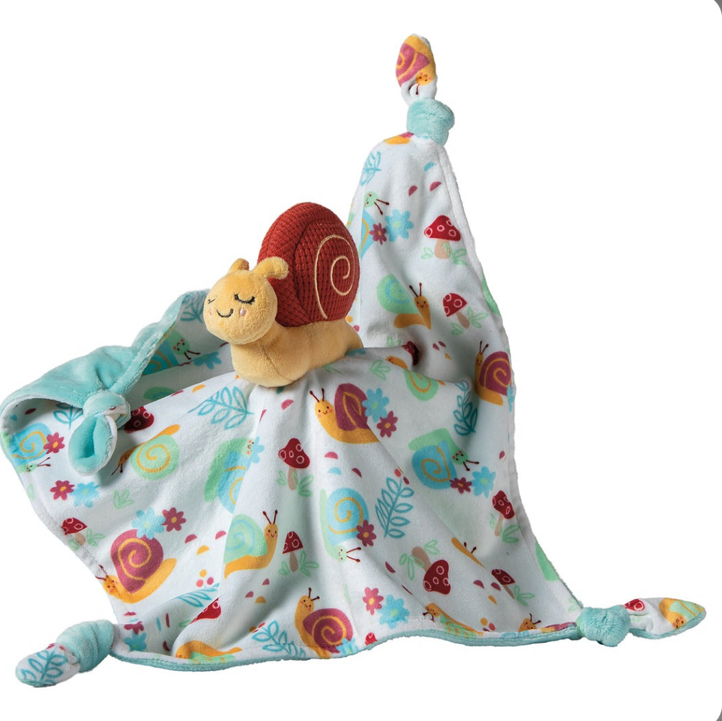 Mary Meyer Skippy Snail Character Blanket