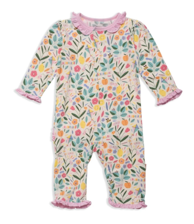 Magnetic Me Life's Peachy Modal Magnetic Ruffles Coverall