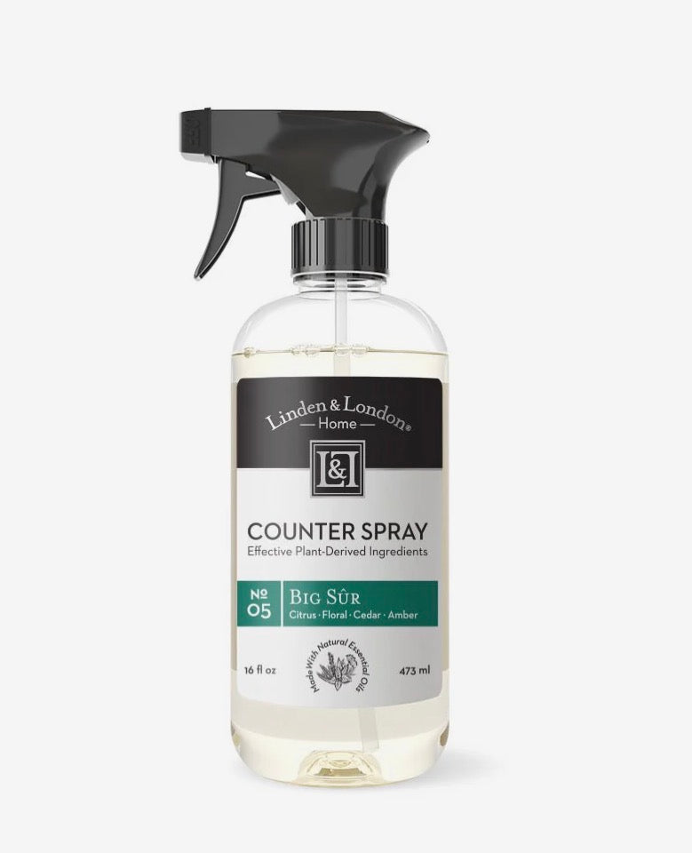 Linden & London Counter Spray (16 oz)-Big Sur