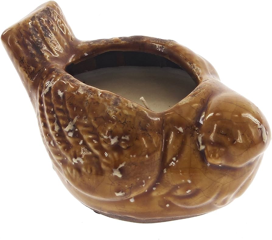 Swan Creek Candle Bird Pottery-Bourbon Maple Sugar