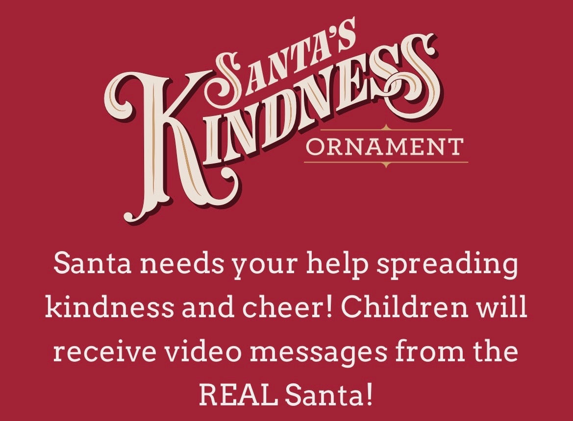 Santa’s Kindness Ornament & Journal Set