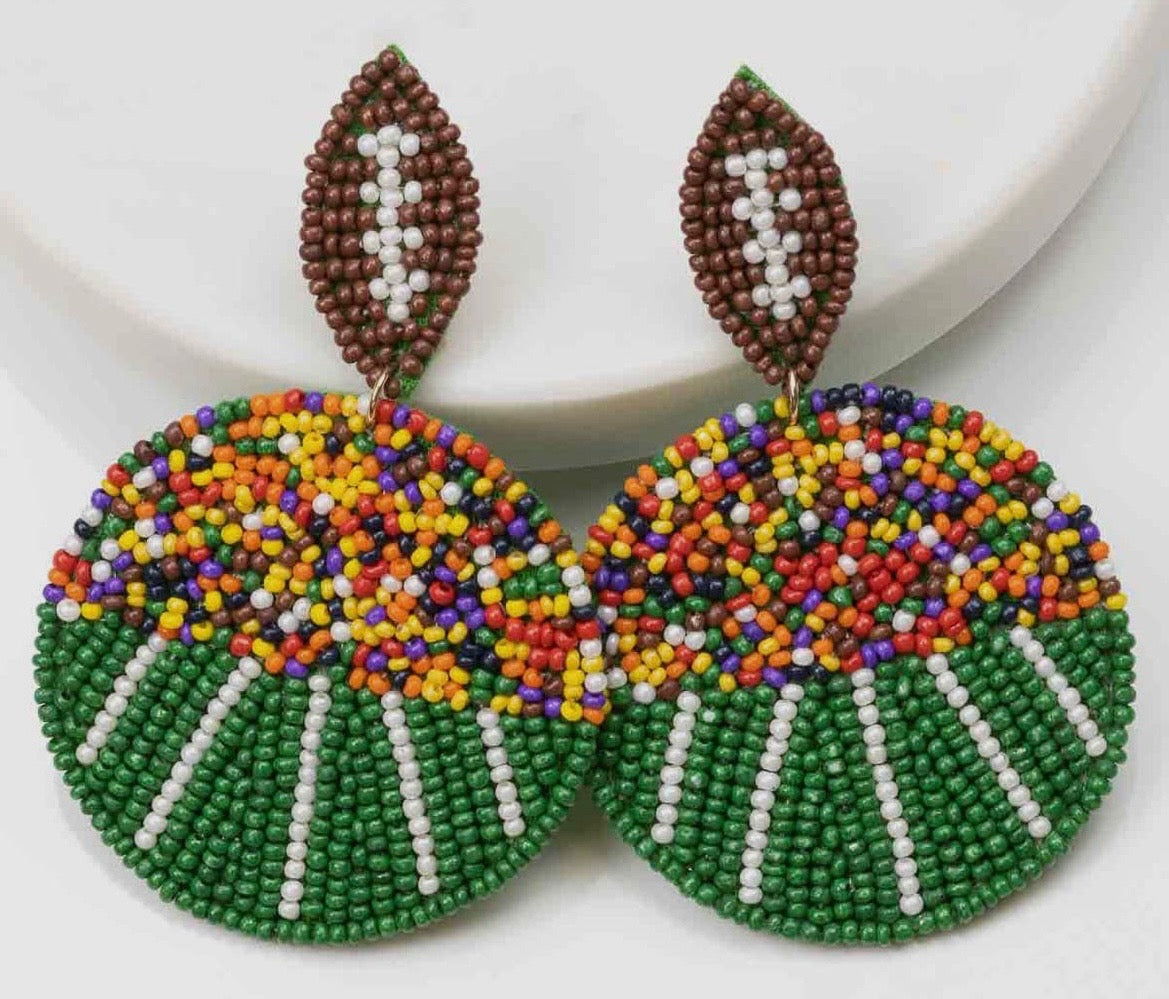 The Royal Standard Earrings-Stadium