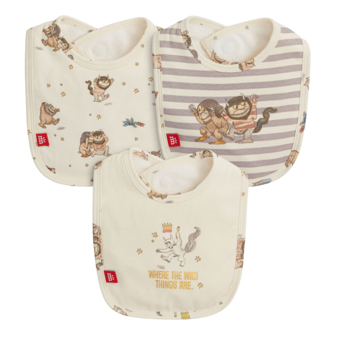 Magnetic Me Where The Wild Things Are Bib 3-Pack
