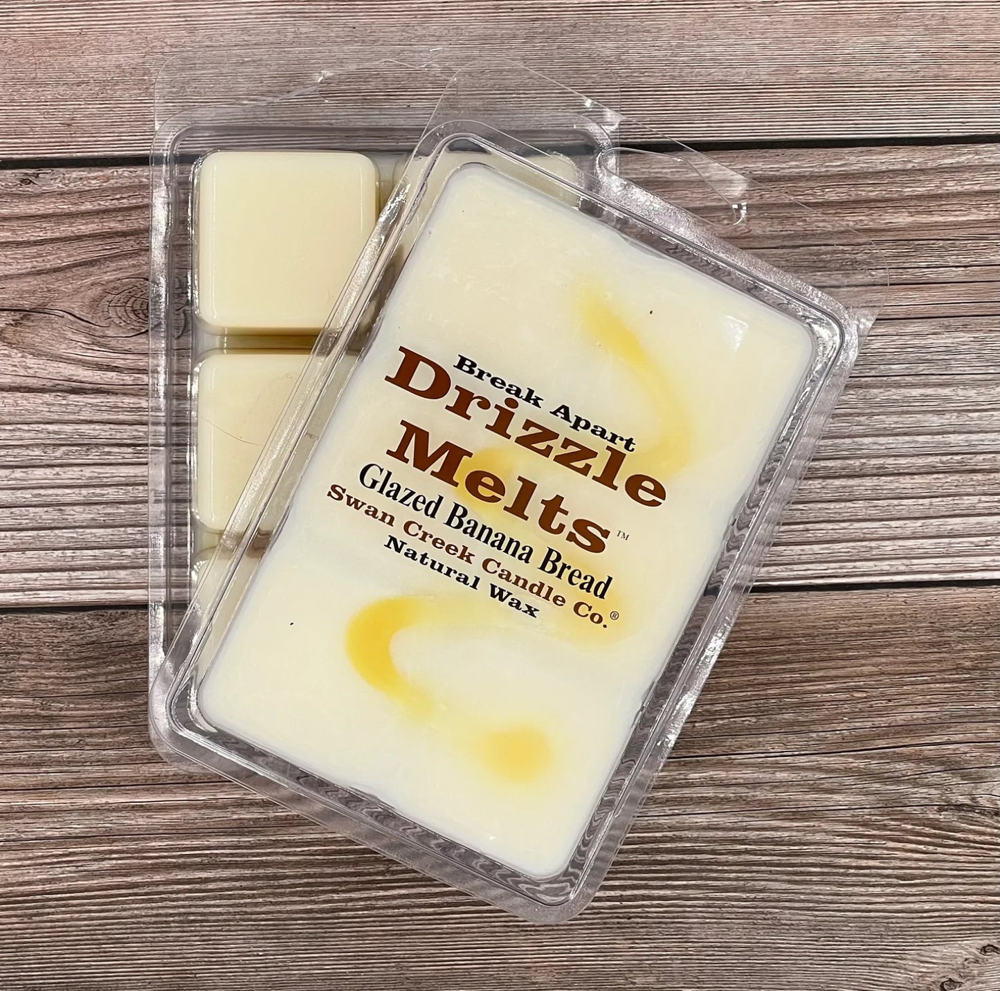 Swan Creek Candle Co. Drizzle Melts 5.25 oz-Glazed Banana Bread