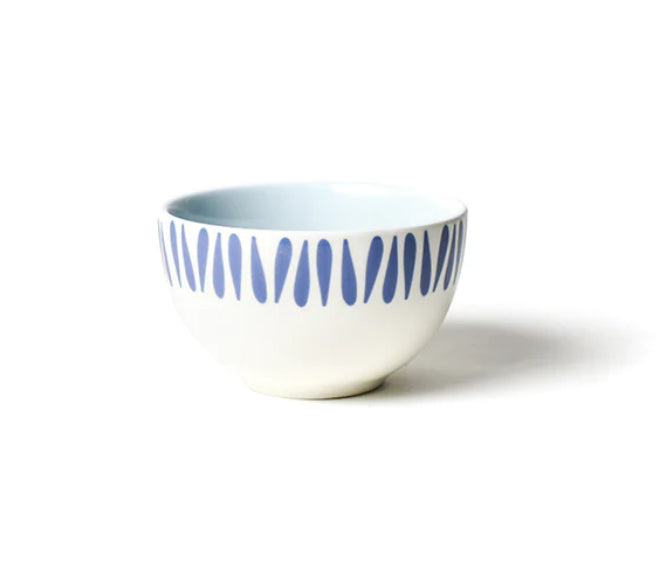 Coton Colors Iris Blue Drop Small Bowl