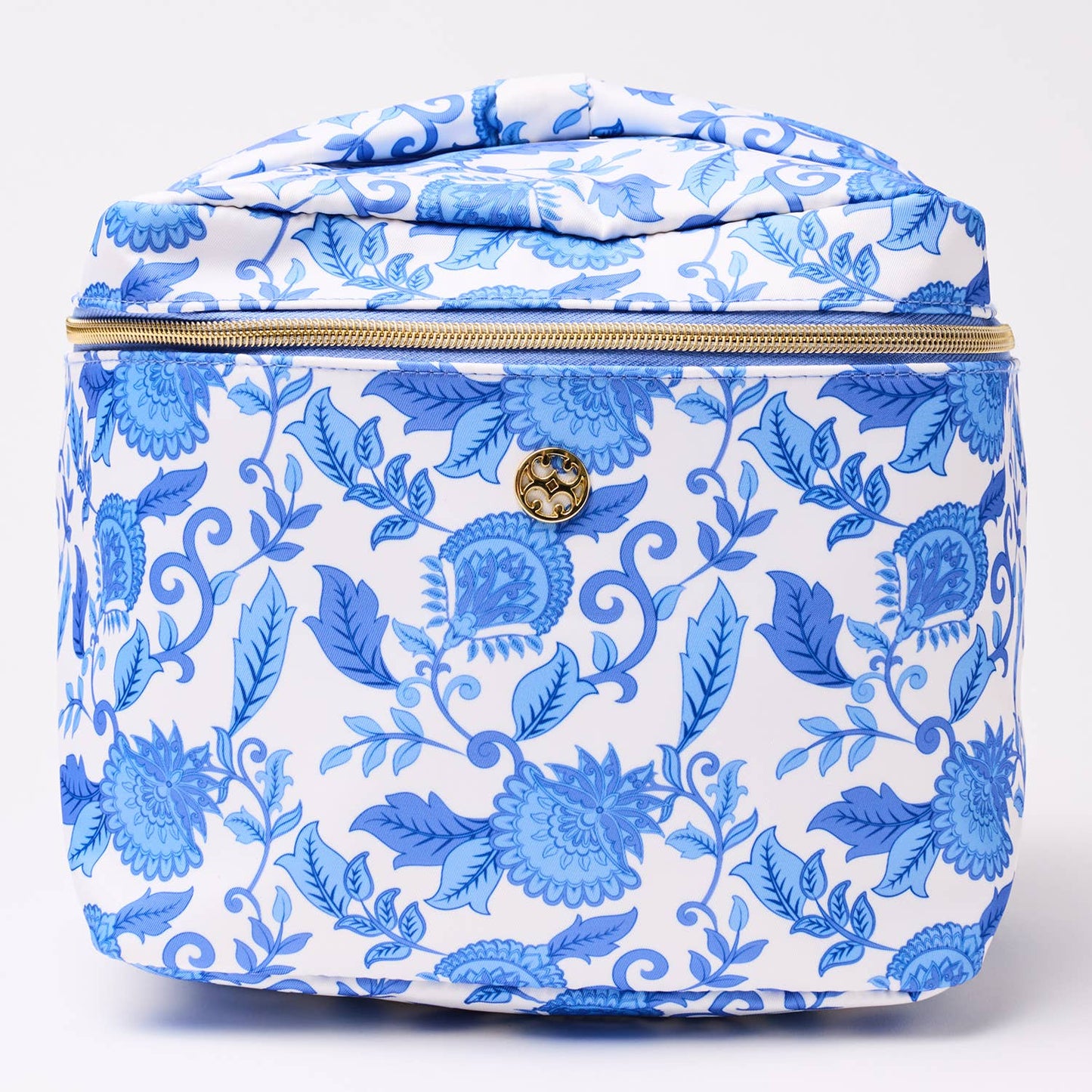 Mary Square Ultraglam Makeup Bag-Porcelain Vines