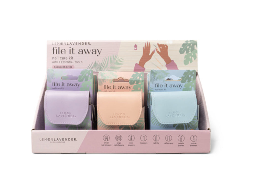 Lemon Lavender File It Away Nail
Care Kit