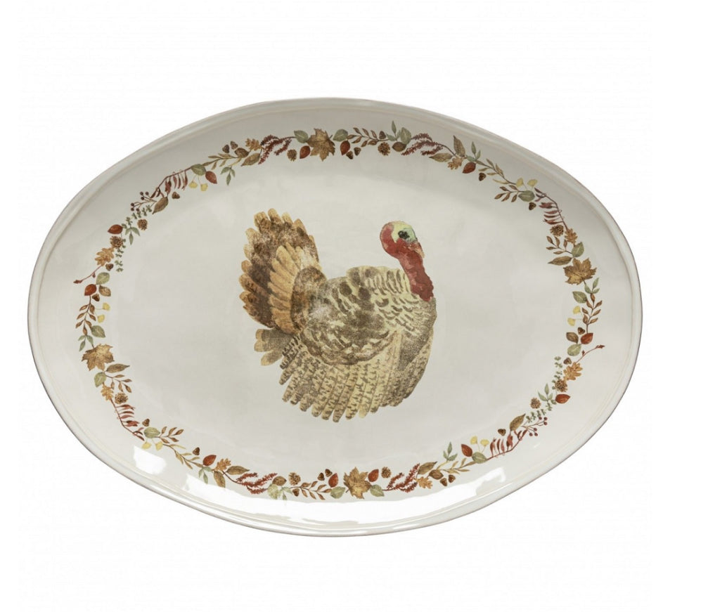 Casafina Plymouth Oval Turkey Platter