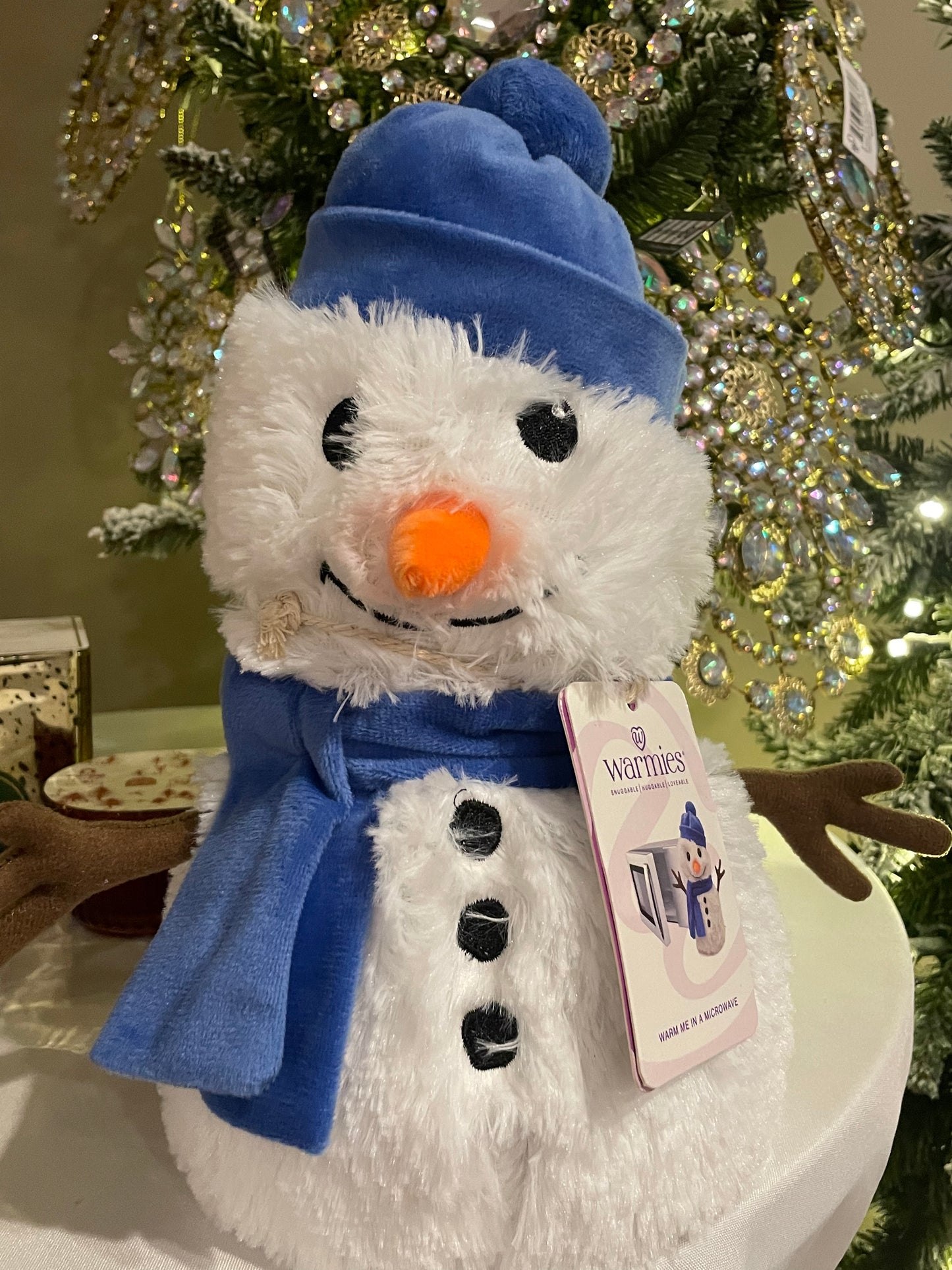 Warmies-Holiday Snowman