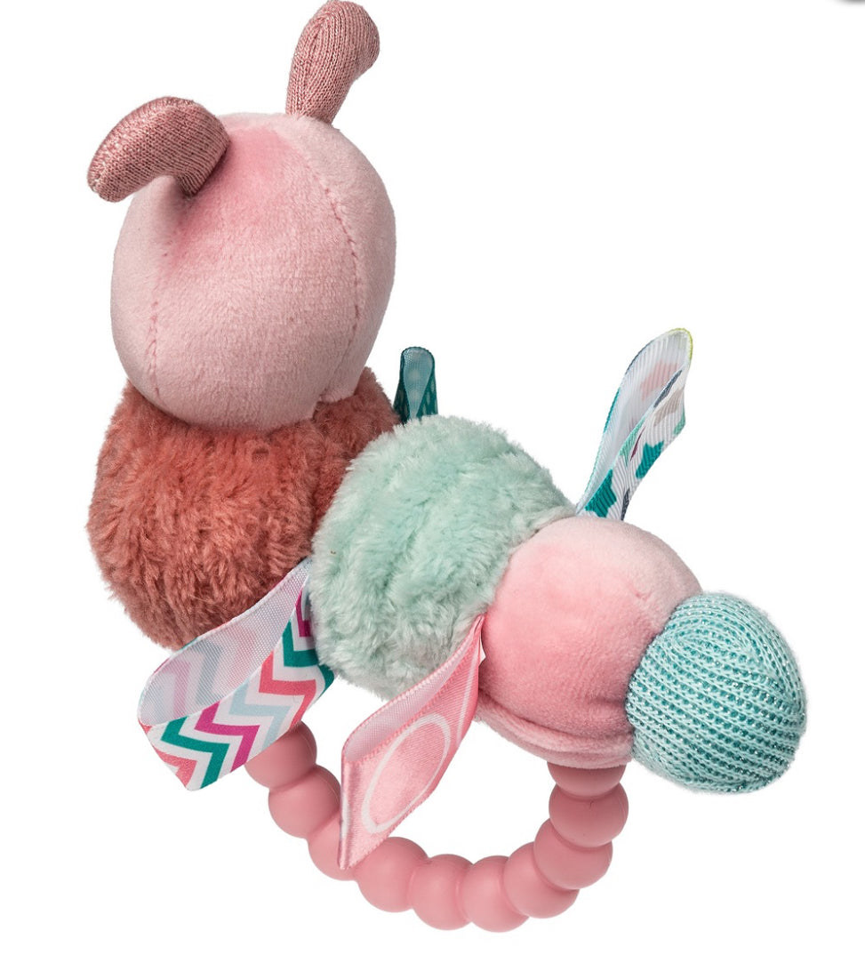 Mary Meyer Taggies Camilla Caterpillar Teether Rattle