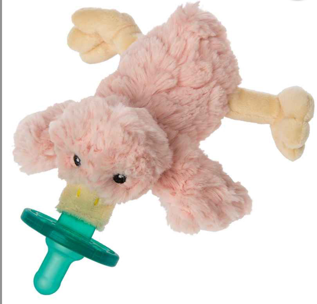 Mary Meyer Putty Blush Duck WubbaNub Pacifier