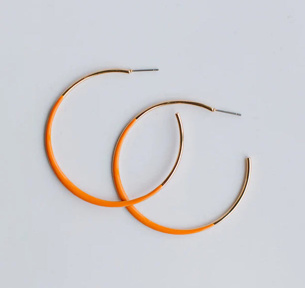 Michelle McDowell Natalie Orange Earrings