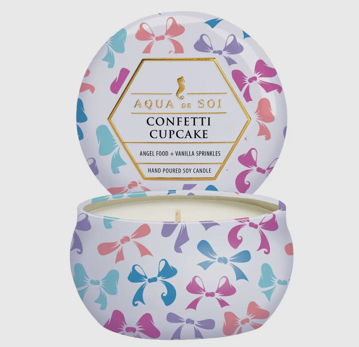The SOi Company 4oz Limited
Edition Tin Candles-Confetti Cupcake