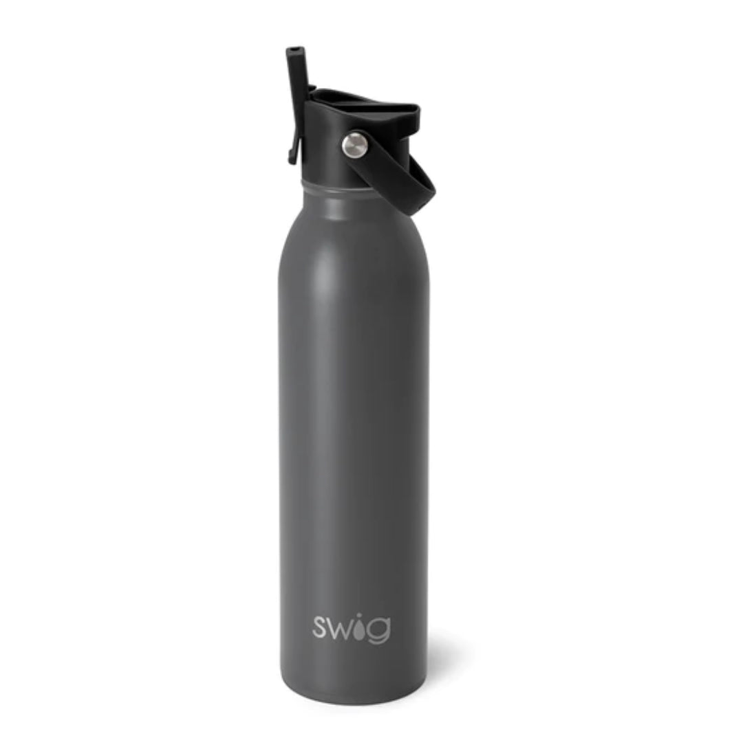 Swig Grey Flip + Sip Bottle (20oz)