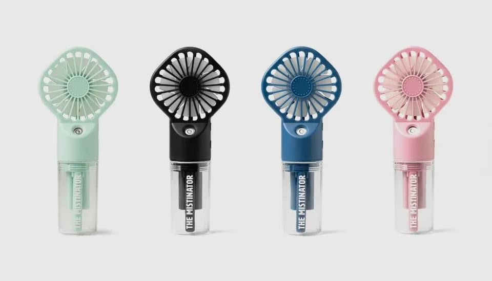 Modern Monkey the Mistinator 2-in-1 Rechargeable Water Fan