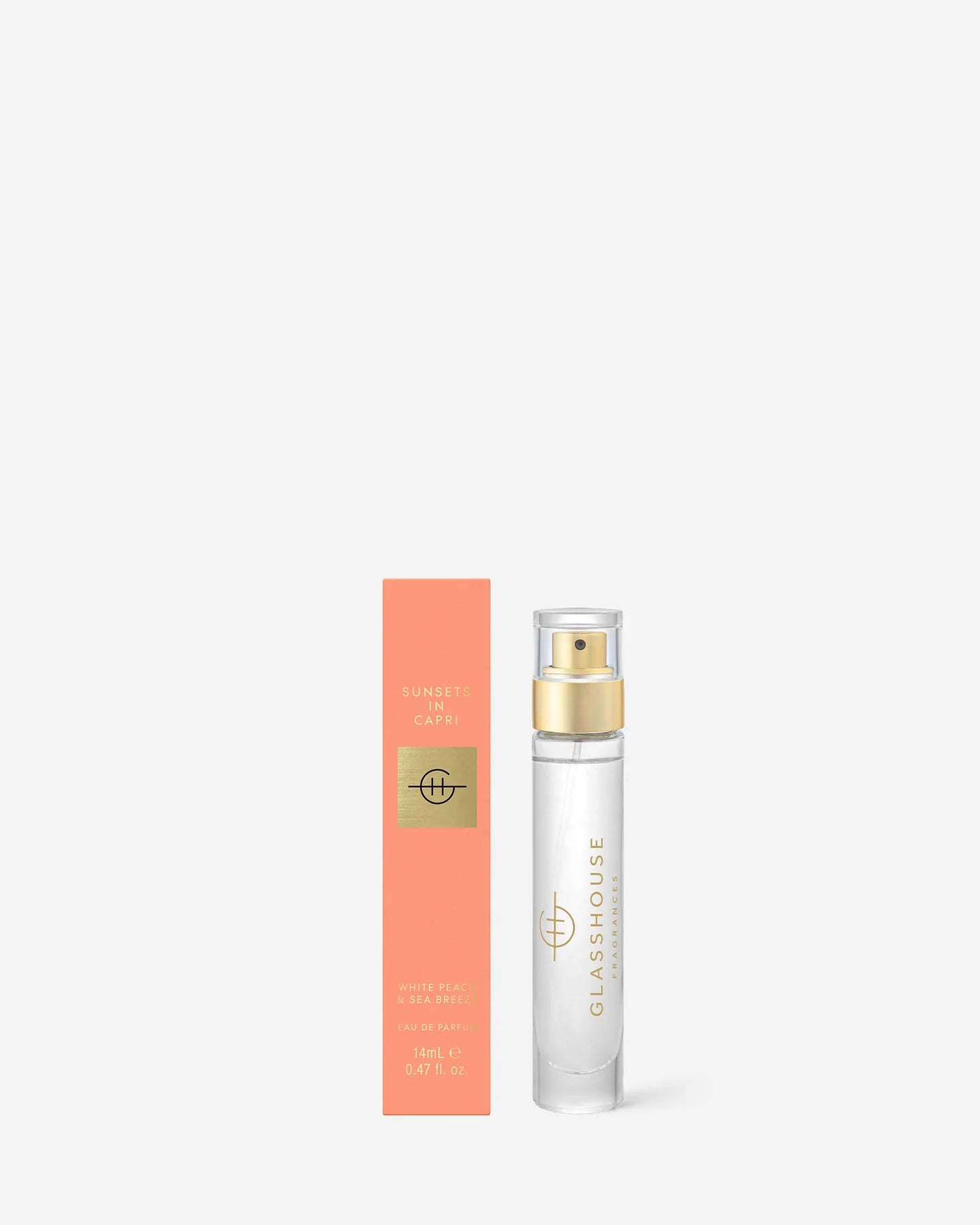 Glasshouse Fragrances 0.47 fl. oz. Eau de Parfum-Sunsets In Capri