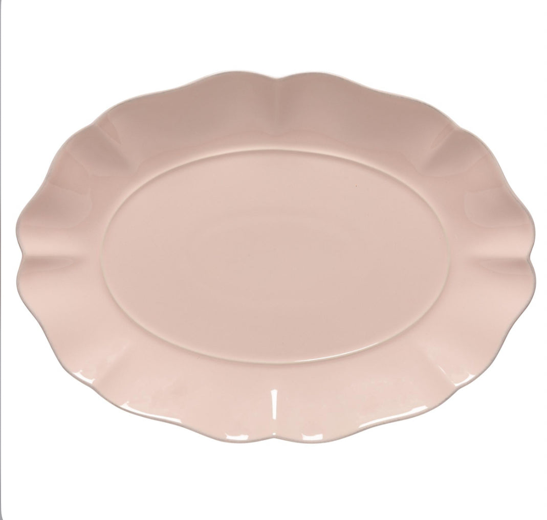 Costa Nova 16” Rosé Serving Platter-Rosa