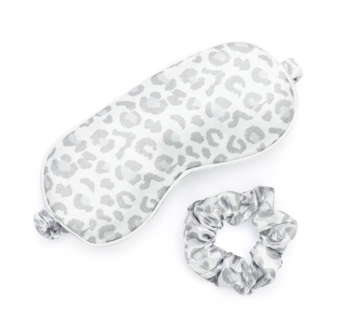 Lemon Lavender Five More Minutes Silky Eye Mask & Scrunchie Set