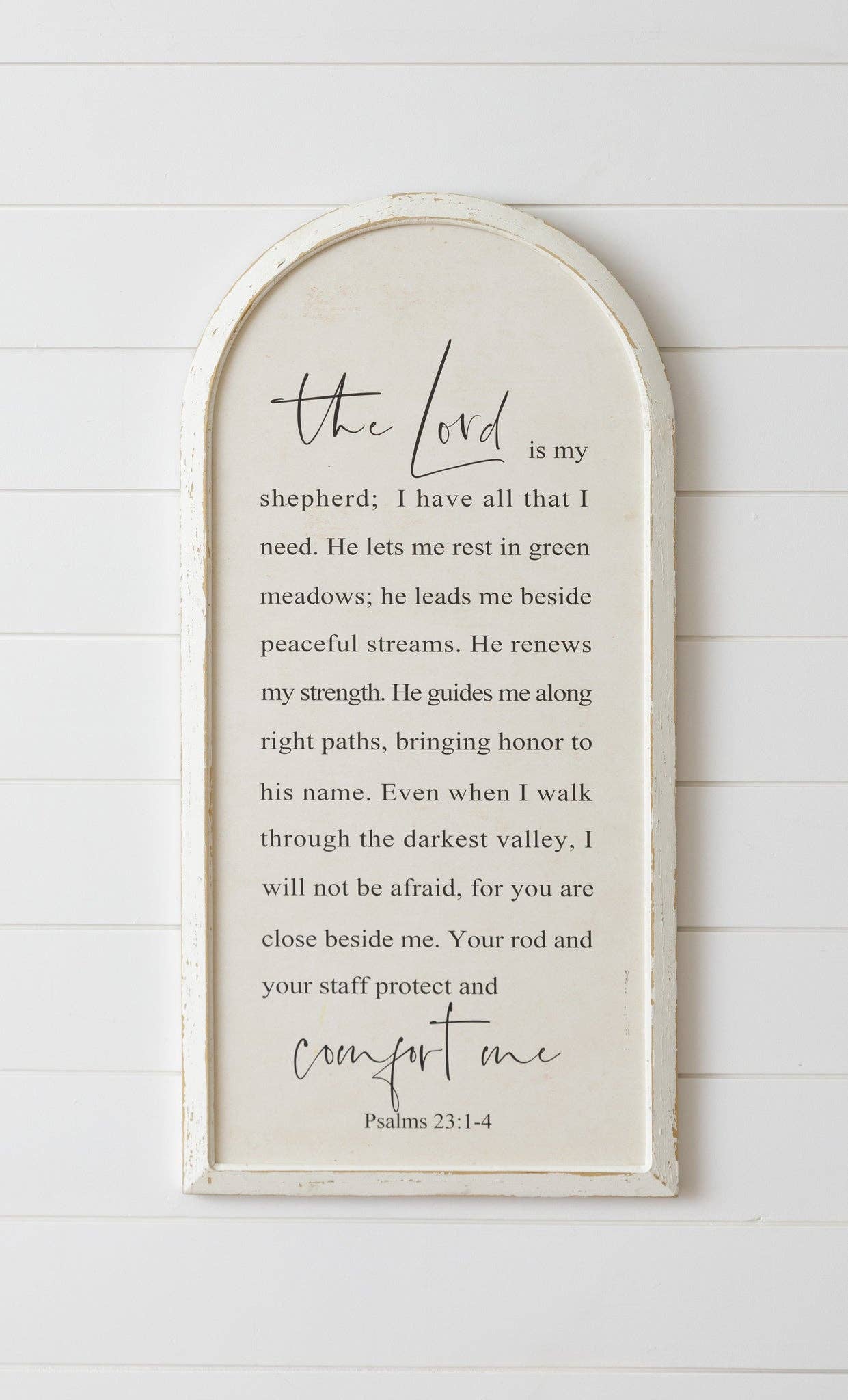 Audrey’s Home & Gift Sign-The Lord Is My Shepherd
