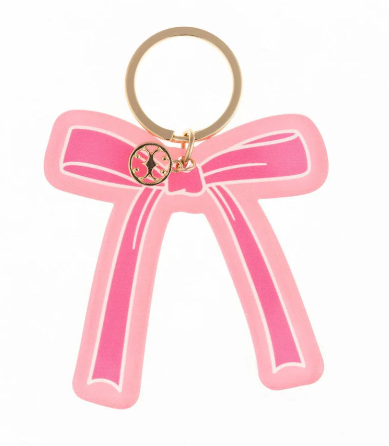 Mary Square Bow Keychain