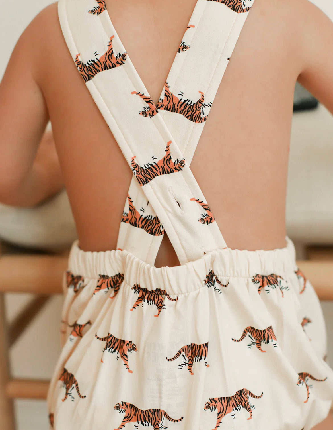 Southern Slumber Tiger Bamboo Sun Bubble with Adjustable Straps (12-18 months)
