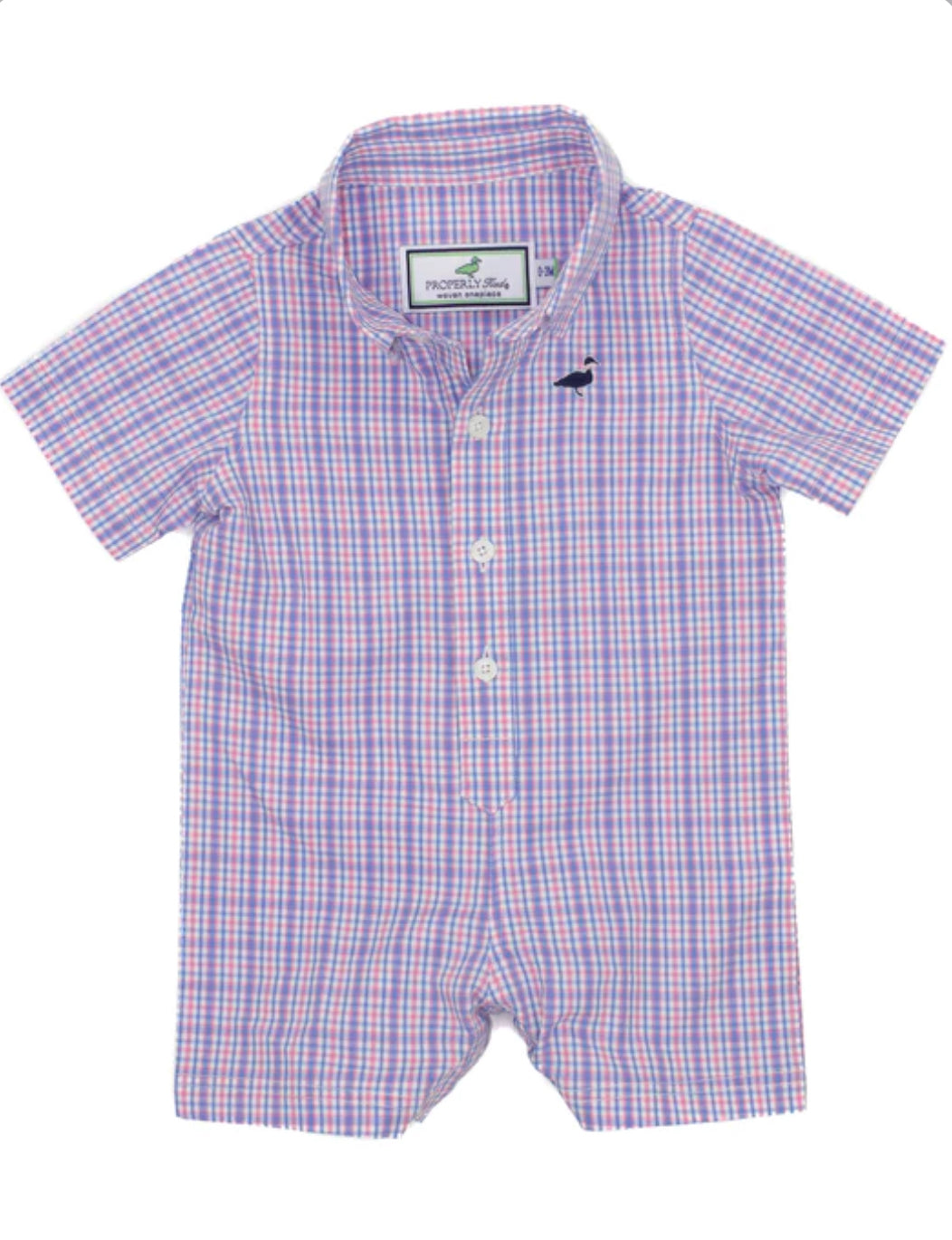 Properly Tied Baby Seasonal Shortall-Naples