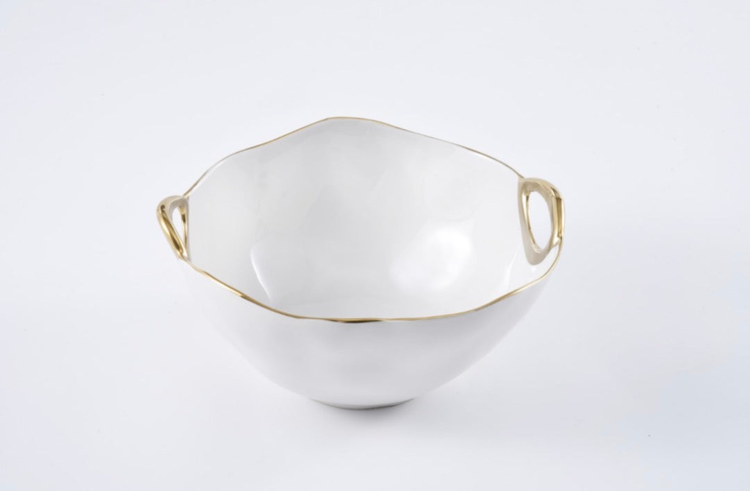 Pampa Bay Golden Handles Large Round Bowl