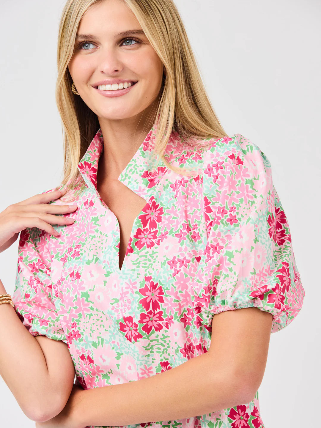 Mary Square Nancy Dress-Petal Perfect Pink