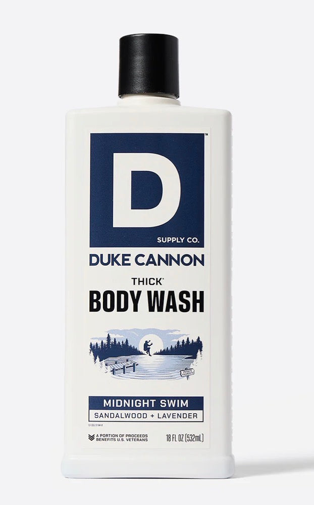 Duke Cannon Thick Body Wash-Midnight Swim