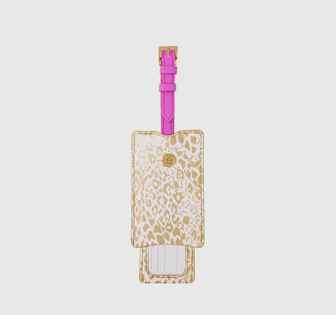 Lilly Pulitzer Luggage Tag-Gold Pattern Play