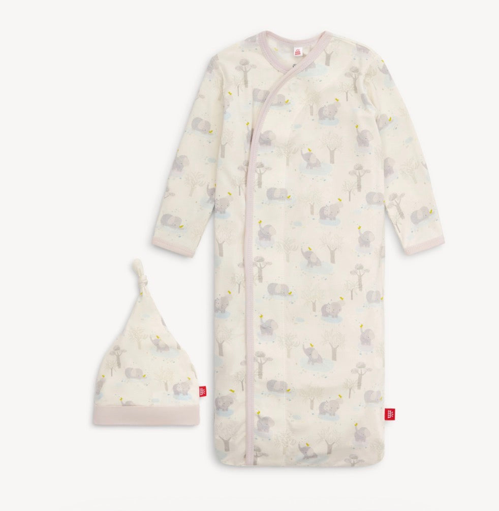 Magnetic Me Big Love Modal Gown Set (Newborn-3 Months)