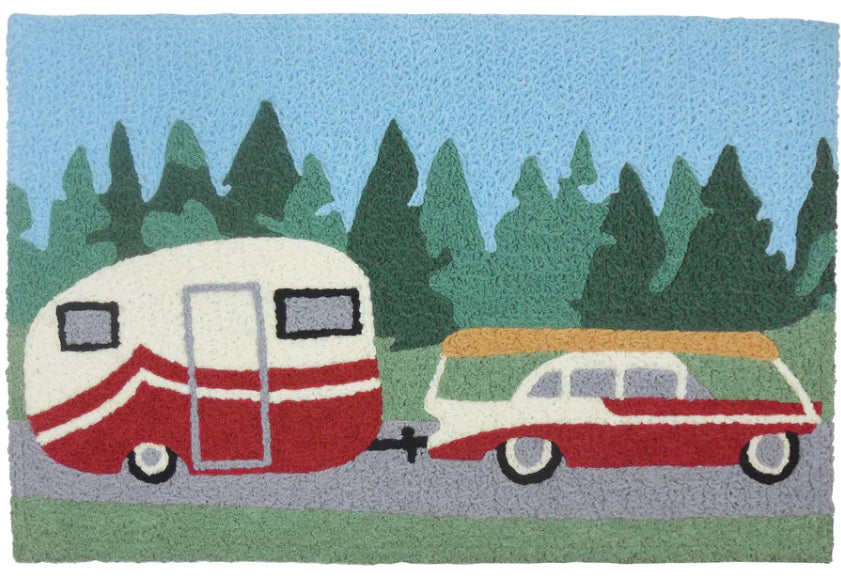 Jellybean Indoor/Outdoor Accent Rugs-Family Vacation