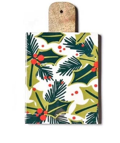Coton Colors Balsam and Berry Holly Mango Wood Small Rectangle Board