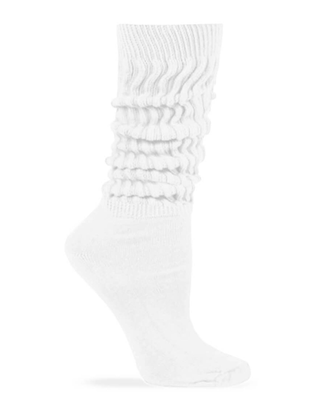 Jefferies Socks Slouch Scrunch Cotton Socks (Large)