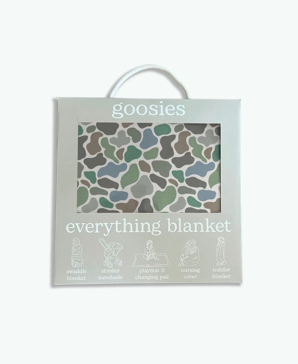 Goosies Everything Blanket-Pebble Camo