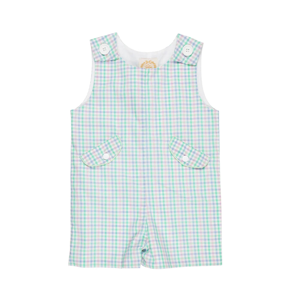 Beaufort Bonnet Prescott Pocket Jon Jon-Sir Proper's Preppy Plaid With Grace Bay Green