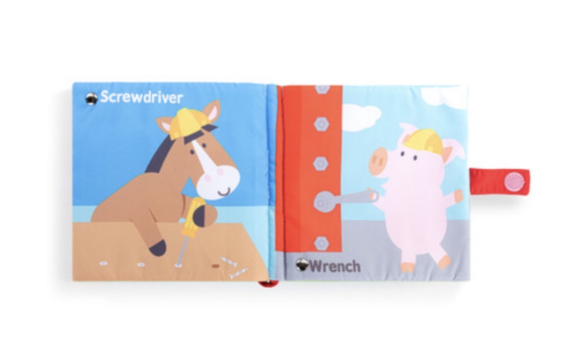 Demdaco Sound Book-Building with Friends