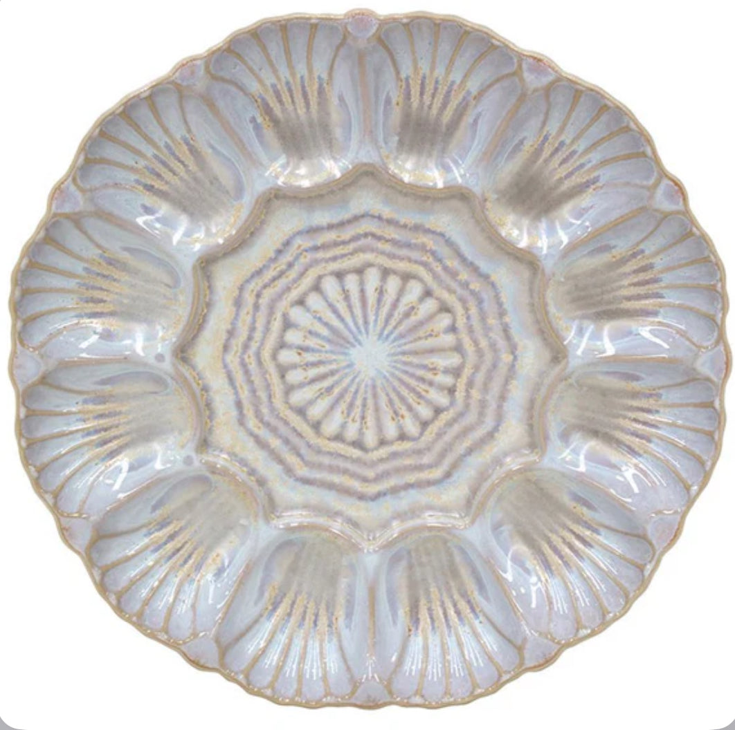 Costa Nova 10" Aperitif Dish-Cristal