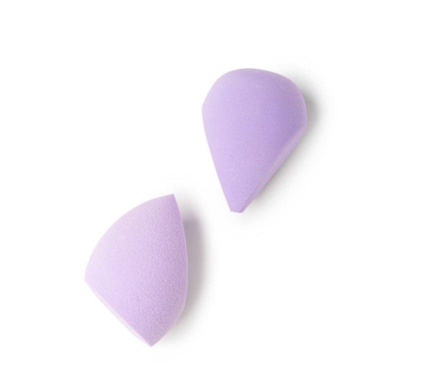 Lemon Lavender Makeup Your Mind Angled Blending Sponges (2-pack)