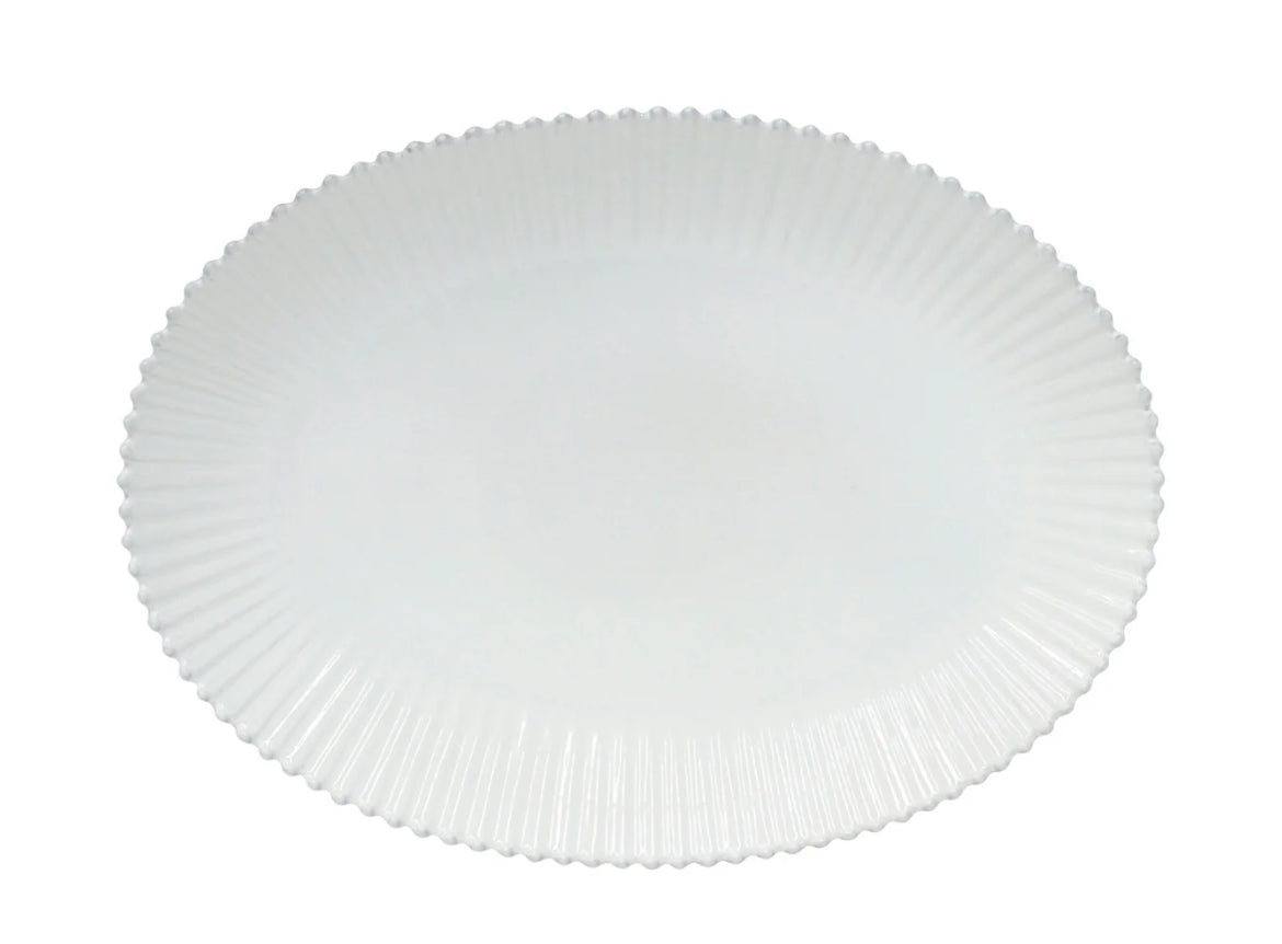 Costa Nova Large Oval Platter 20”-Pearl
