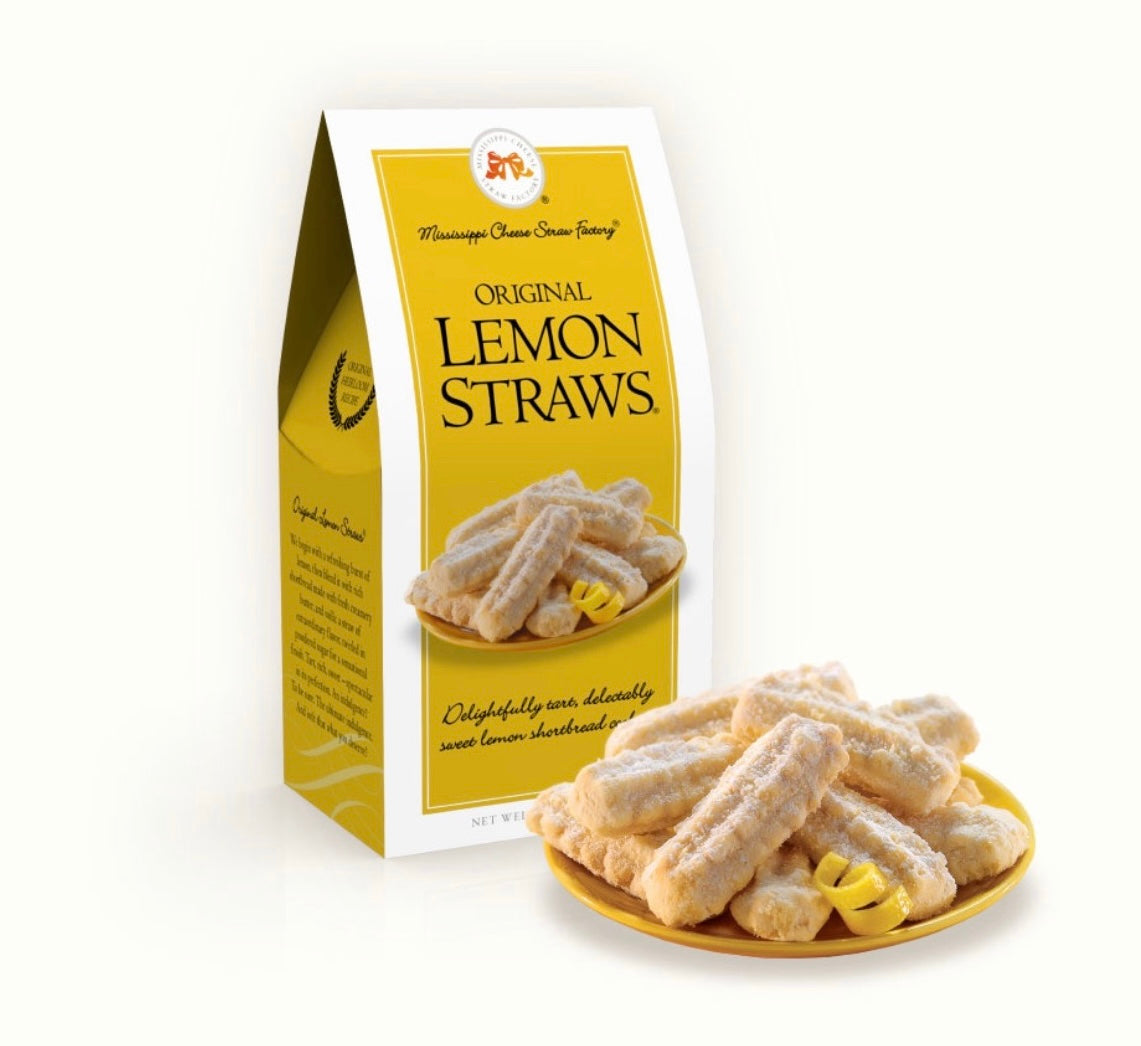 Mississippi Cheese Straws Original Lemon Straws (3.5 oz)