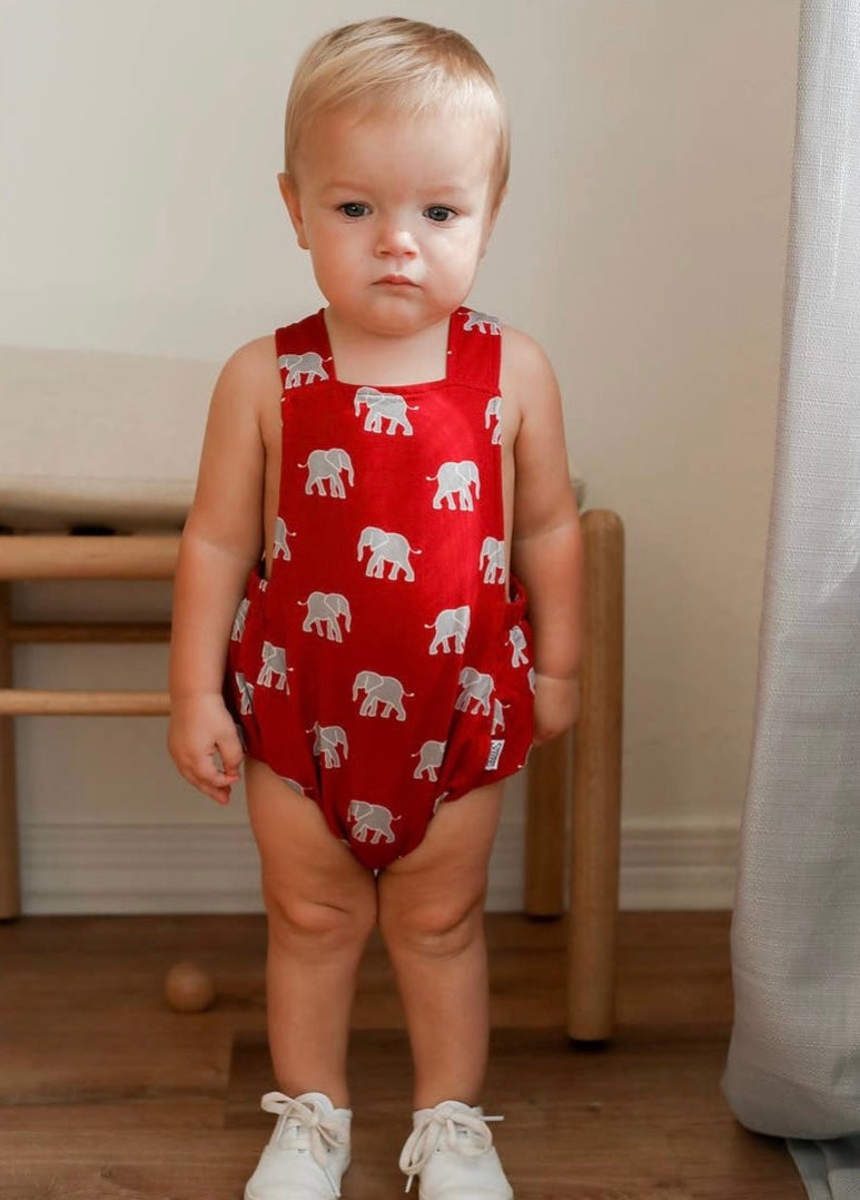 Southern Slumber Elephant Bamboo Sun Bubble with Adjustable Straps