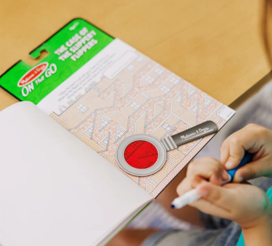 Melissa & Doug Secret Decoder Set-Case of the Slippery Flippers