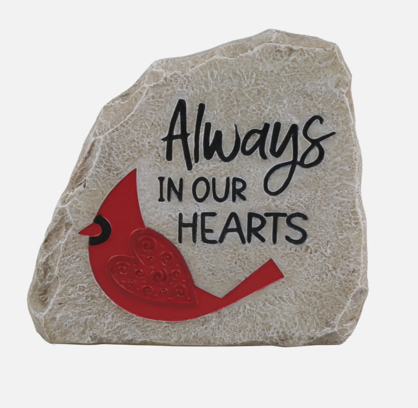 Enesco Caring Cardinals Garden Stone