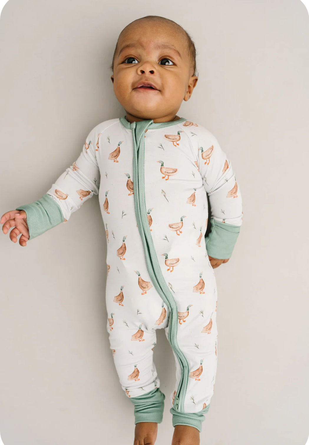 Little One Shop Puddle Ducks Bamboo Sleeper