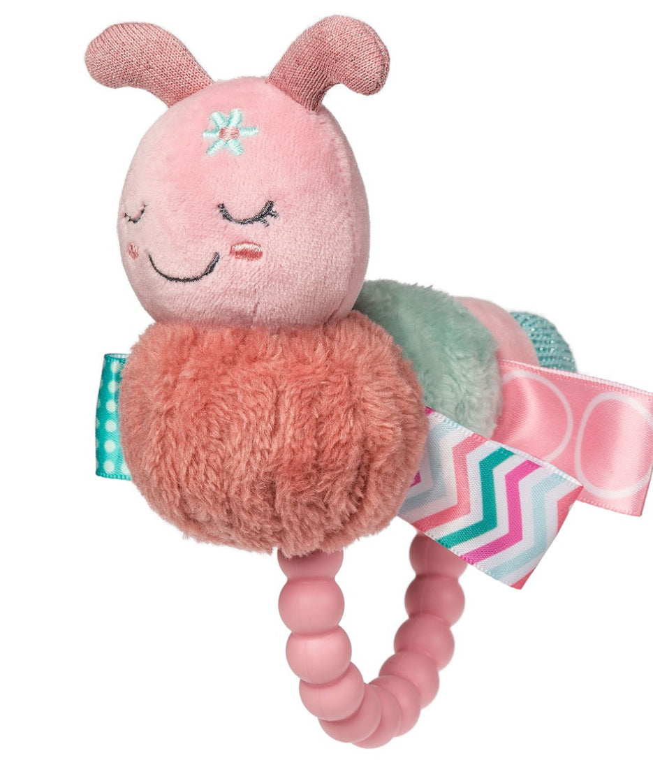 Mary Meyer Taggies Camilla Caterpillar Teether Rattle