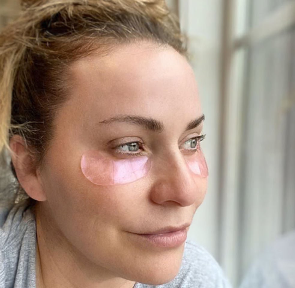 To Go Spa Under Eye Masks-Rose Gold Tight & Bright